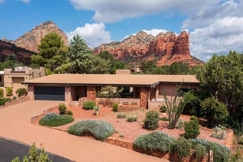 Property building, Natural landscape, Mountain view