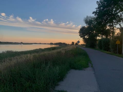 Day, Neighbourhood, Natural landscape, River view, Sunset