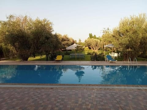 Pool view, Swimming pool, sunbed