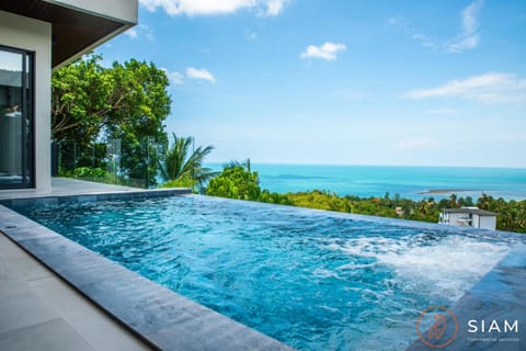 Natural landscape, Pool view, Sea view, Swimming pool