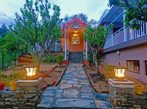 Property building, Garden, Garden view