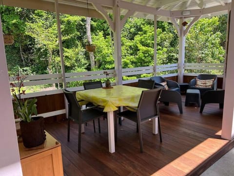 Dining area, Garden view