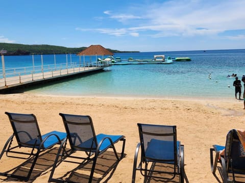 Day, Natural landscape, Beach, Sea view, sunbed