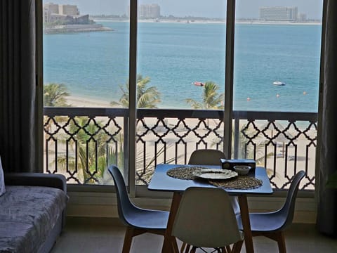 Dream studio panoramic beach and sea view Condo in Ras al Khaimah