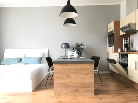 Charmantes Loft mit Balkon Condo in Magdeburg