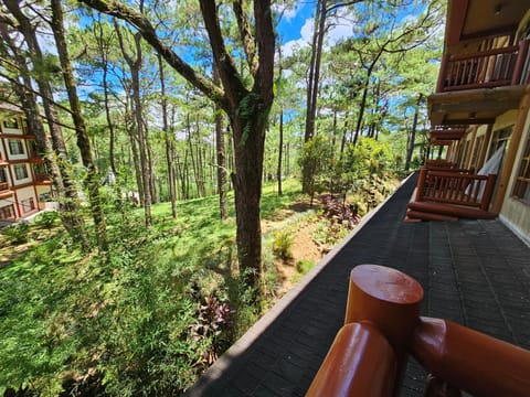 The Forest Lodge at Camp John Hay with balcony and parking privately owned unit 272 Hotel in Baguio