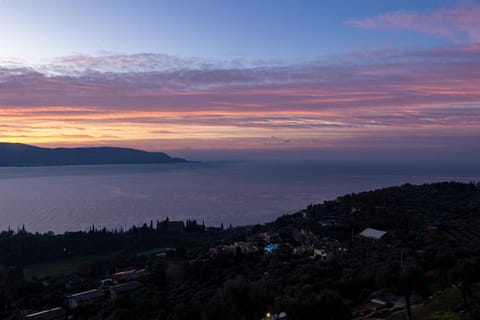 Natural landscape, Lake view, Sunset