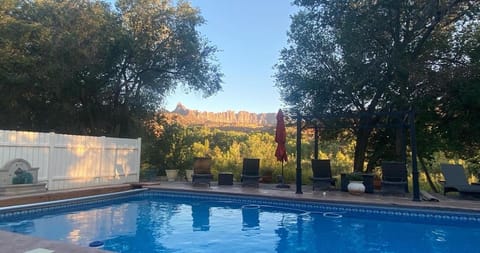 Pool view, Swimming pool