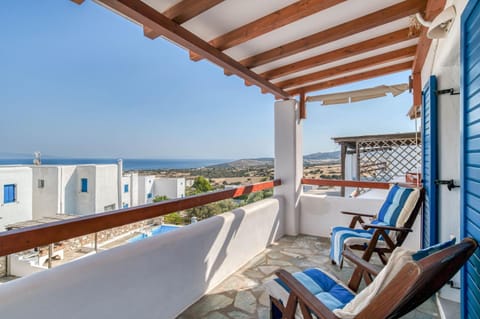 Balcony/Terrace, Pool view, Sea view