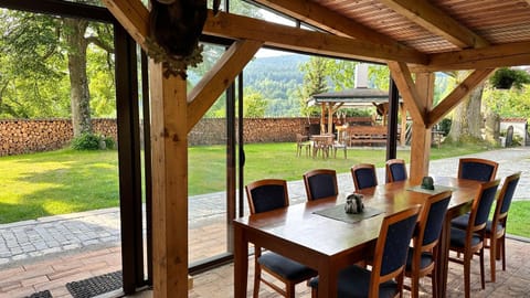 Garden, Dining area, Garden view