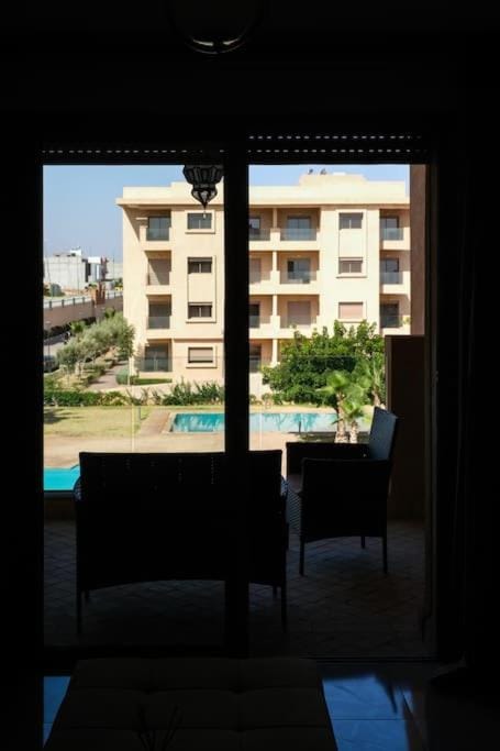 Magnifique appart vue piscine Condo in Marrakesh
