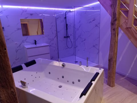 Loft blanc (baignoire balnéo et sauna) Condo in Trois-Ponts