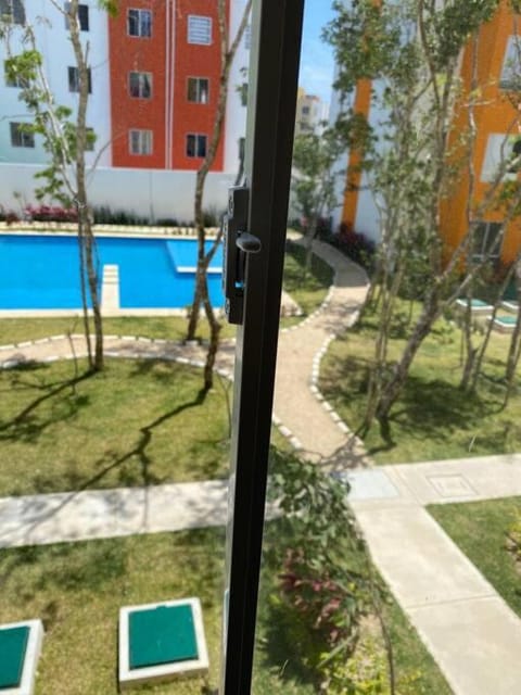 Depa Vacacional Piscina WIFI AC SEGURIDAD 24 HRS Condominio in Playa del Carmen