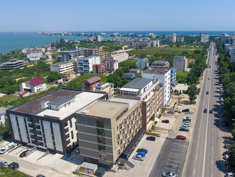 Bird's eye view, City view, Street view