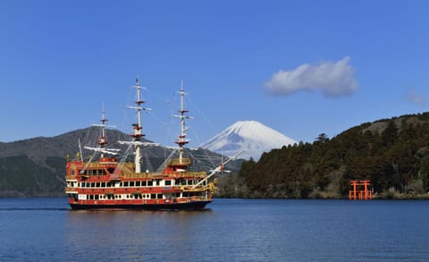 芦ノ湖富士山見えるクラシック部屋201 Condo in Hakone