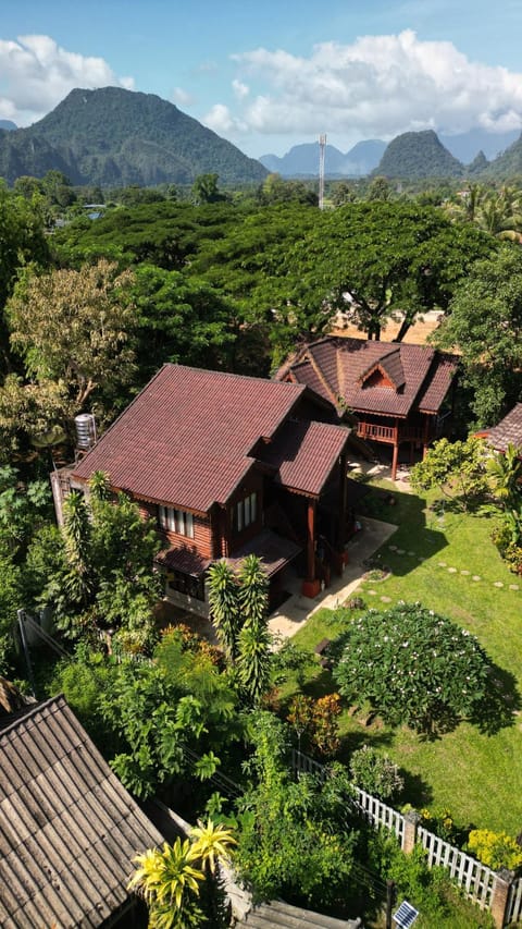 Property building, Natural landscape, Bird's eye view