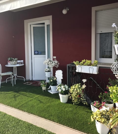 Patio, Facade/entrance, Day, Logo/Certificate/Sign