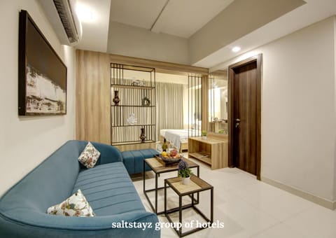 Saltstayz Luxe Executive Studio Apartment- Golf Course Extension Road Apartment in Gurugram