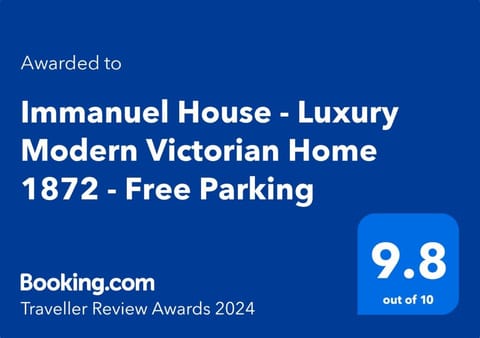 Immanuel House - Modern Victorian Home 1872 - Free Parking & Fast Fibre Optic WiFi Appartement in Edinburgh