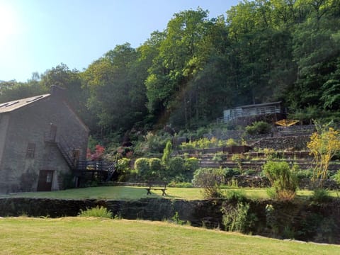 Property building, Natural landscape, Garden, Garden view