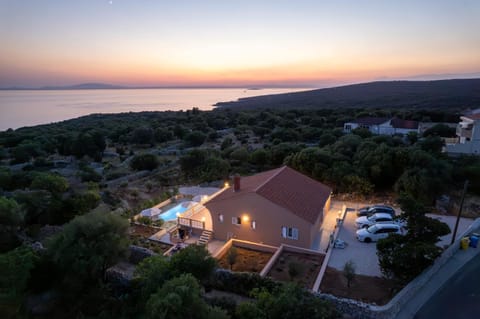 Natural landscape, Bird's eye view, Sunset