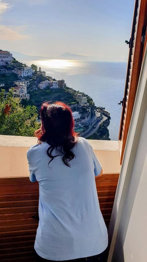 Natural landscape, View (from property/room), Balcony/Terrace, Sea view