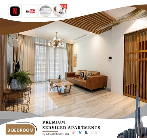 Allen luxury apartment - Vinhomes central park Apartment in Ho Chi Minh City