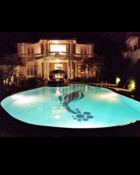 Night, Swimming pool