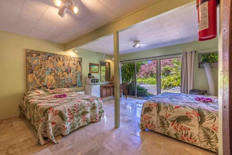 Plumeria Room on a Lush Farm on Maui's North Shore Farm Stay in Maui