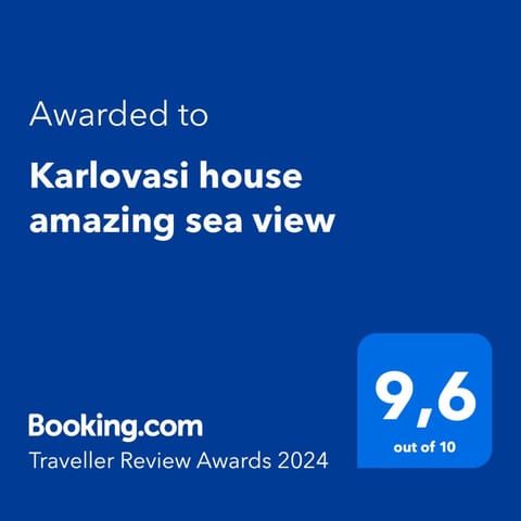 Karlovasi house amazing sea view Villa in Samos, Greece