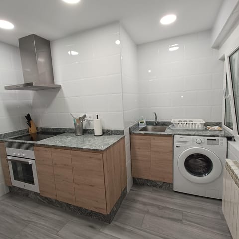 Kitchen or kitchenette, minibar, pet friendly, stove, washing machine