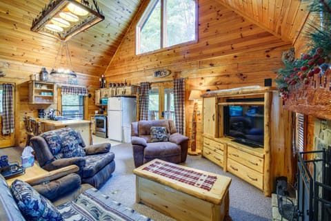 Sevierville Cabin with Wraparound Deck and Lake Access House in Douglas Lake