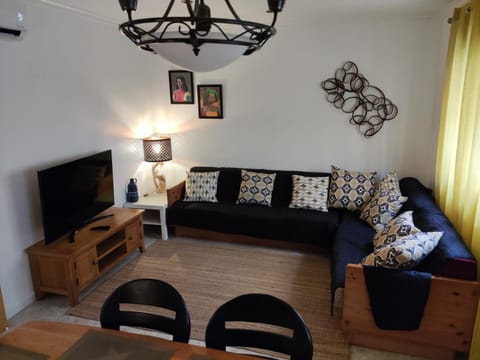 Living room, air conditioner