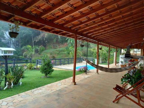 Natural landscape, Garden, Swimming pool