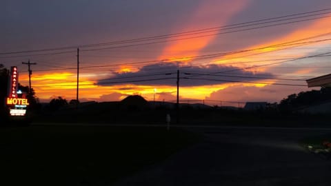Garden, Sunset