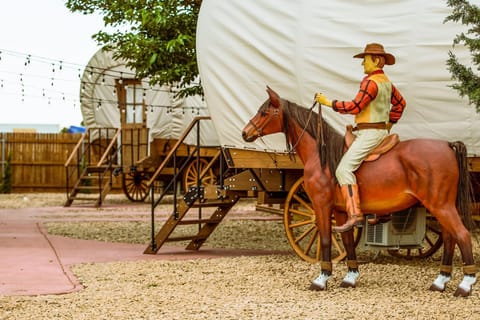 Big Texan Wagons Tente de luxe in Amarillo