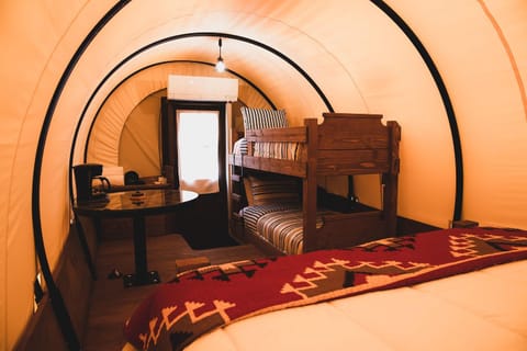 Big Texan Wagons Luxury tent in Amarillo
