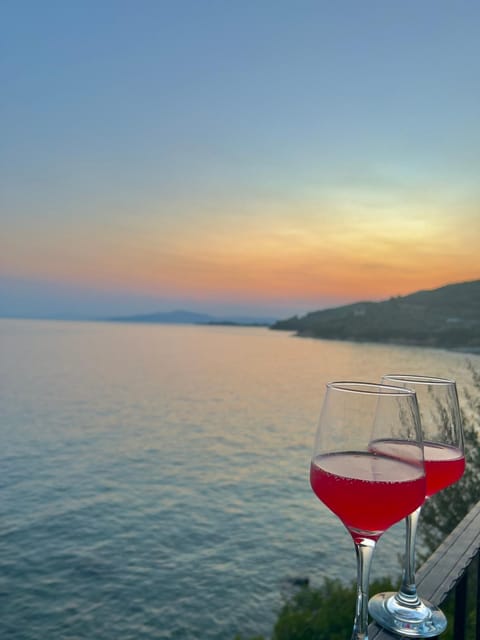 Sunset of Pelion House in Magnesia Prefecture, Greece