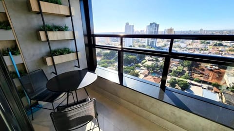 Day, View (from property/room), Balcony/Terrace, Seating area, City view