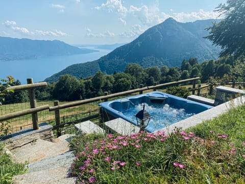 Hot Tub, View (from property/room), Lake view, Mountain view, Pool view