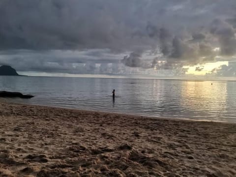 Nearby landmark, Beach, Sunset