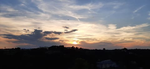 Natural landscape, Balcony/Terrace, Sunset