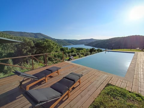 Natural landscape, Pool view, River view, Swimming pool, sunbed