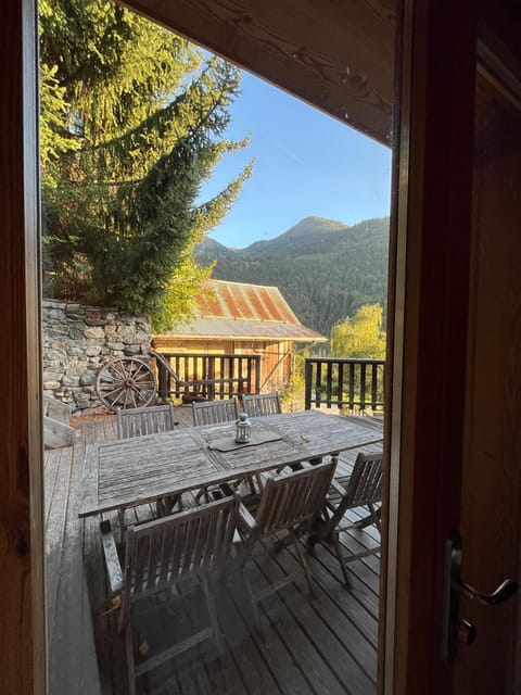 Patio, Balcony/Terrace, Mountain view