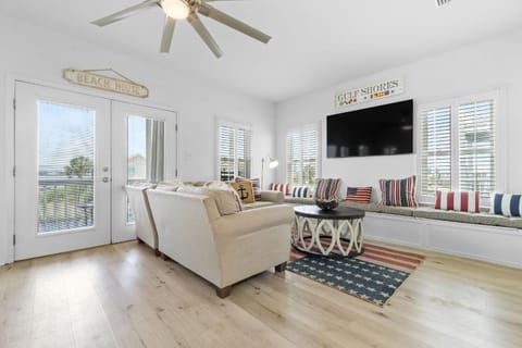 Red White and Beach House in West Beach