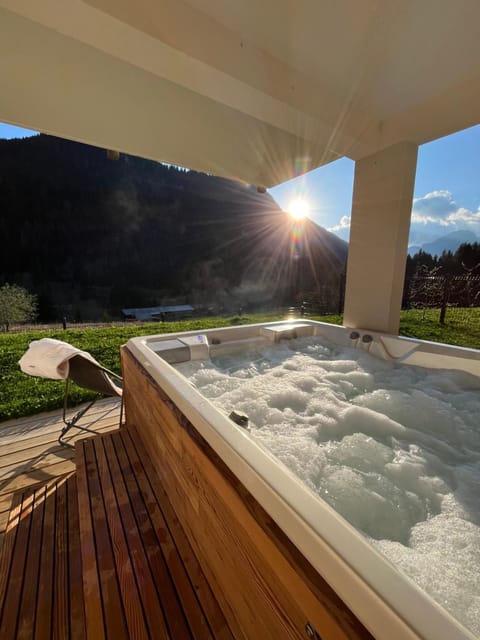 Natural landscape, Hot Tub, Mountain view