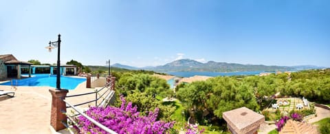 Natural landscape, Pool view, Swimming pool