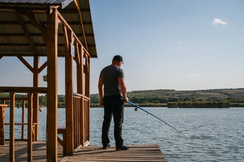 Day, Fishing, River view