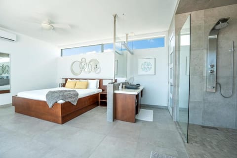 Oceanside 3 Bedroom Luxury Villa with Private Pool, 500ft from Long Bay Beach -V5 Villa in Grace Bay