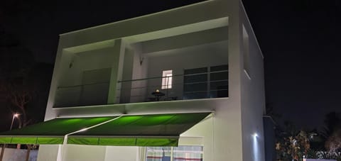 Property building, Off site, Night